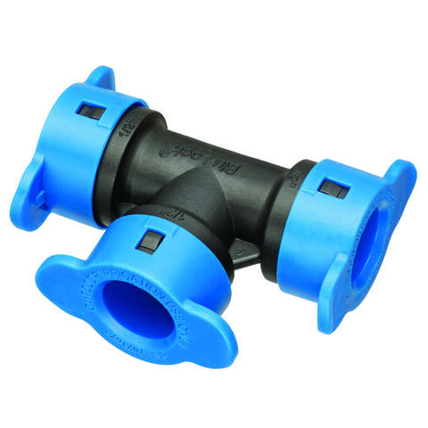 Orbit Blu-Lock 1/2 in. D X 2.5 in. L Tee