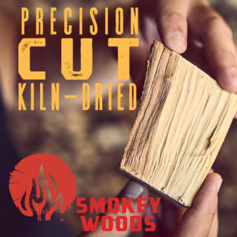 Smokey Woods All Natural Cherry Wood Smoking Chunks 350 cu in