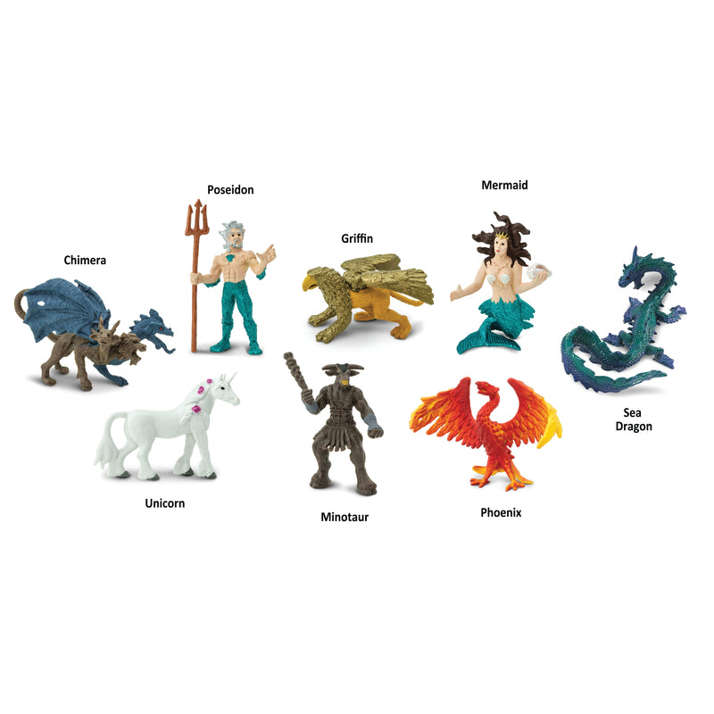 Safari Ltd. Toobs Mythical Realms Toy Multicolor 8 pc
