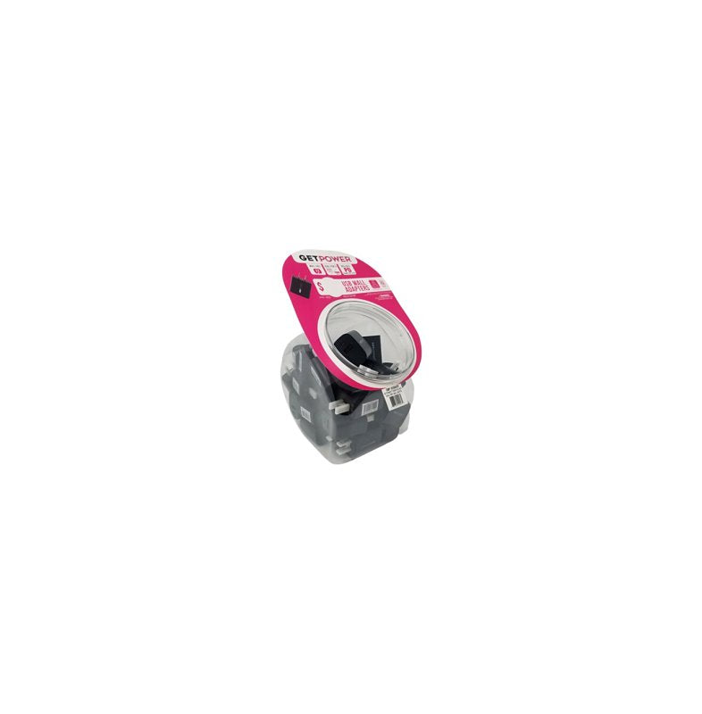 GetPower CWP-USBBOWLPDAC Power Delivery Dual Adapter, 2.4 A