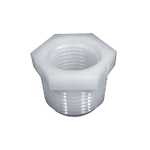 Green Leaf 1/2 in. MPT X 3/8 in. D FPT Nylon Bushing 1 pk, Pack of 5