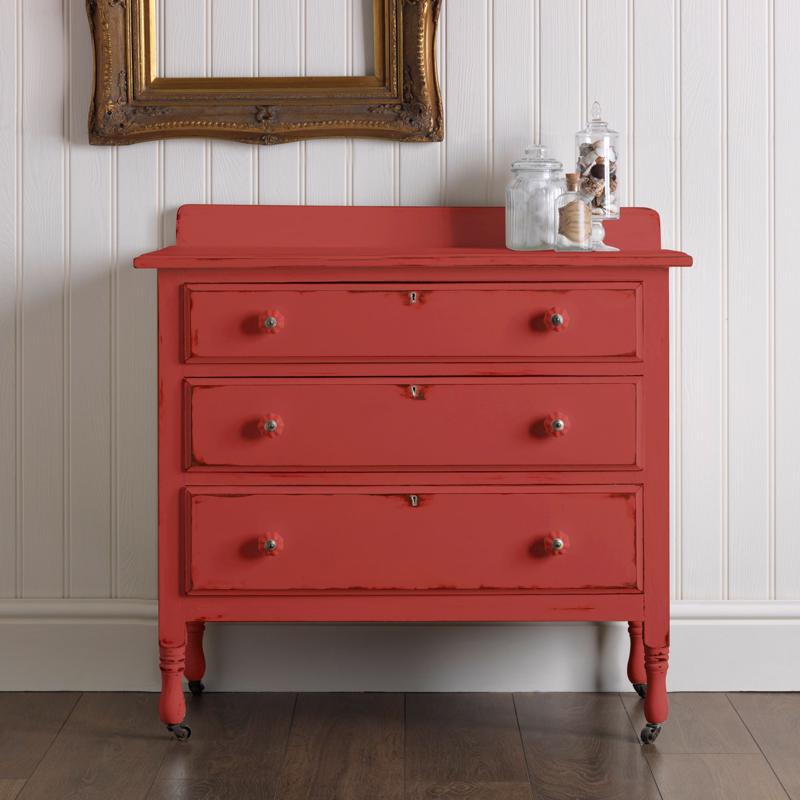 Rust-Oleum Chalked Ultra Matte Farmhouse Red Oil-Based Acrylic Sprayable Chalk Paint 12 oz