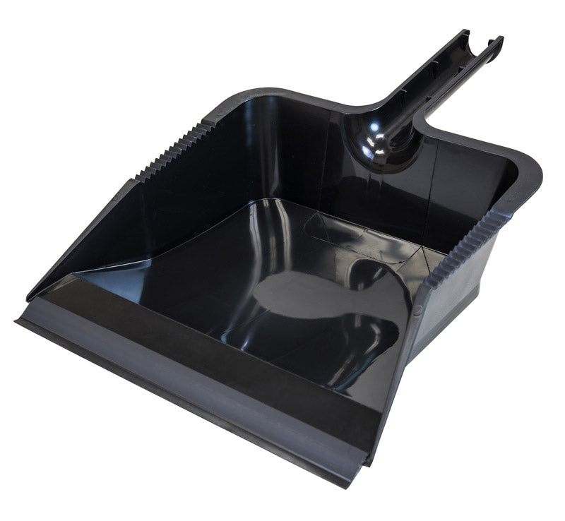 Quickie Plastic Wide Mouth Dust Pan, Pack of 4