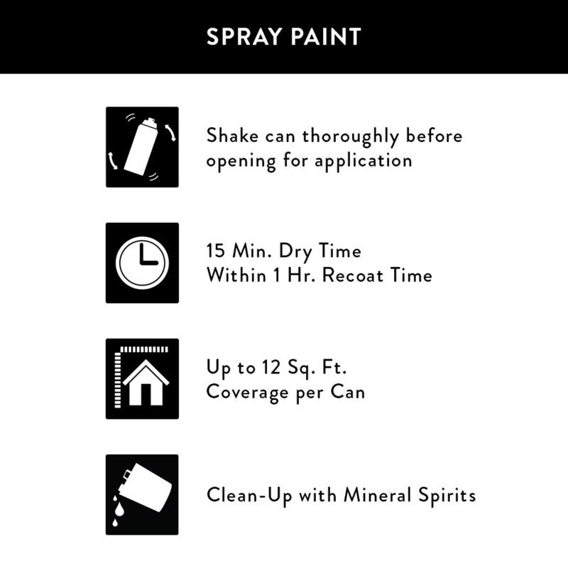 Magnolia Home by Joanna Gaines Matte Rainy Days Sprayable Chalk Paint 12 oz, Pack of 6