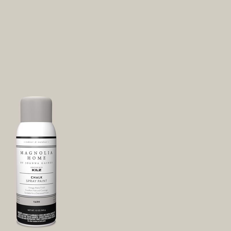 Magnolia Home by Joanna Gaines Matte Yarn Sprayable Chalk Paint 12 oz, Pack of 6
