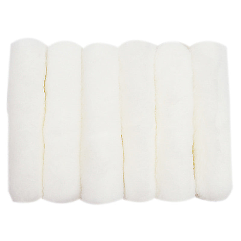 Whizz Woven 6.5 in. W X 1/2 in. Mini Paint Roller Cover 12 pk