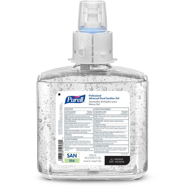 Purell Fresh Scent Gel Advanced Hand Sanitizer Refill 40.5 oz, Pack of 2