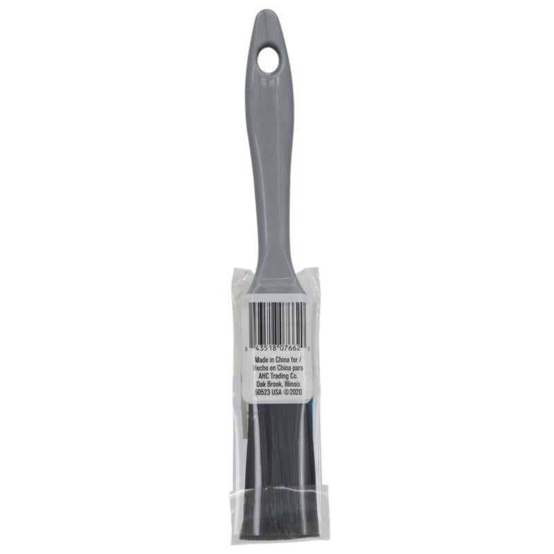 Home Plus Good 1 in. Flat Paint Brush, Pack of 12