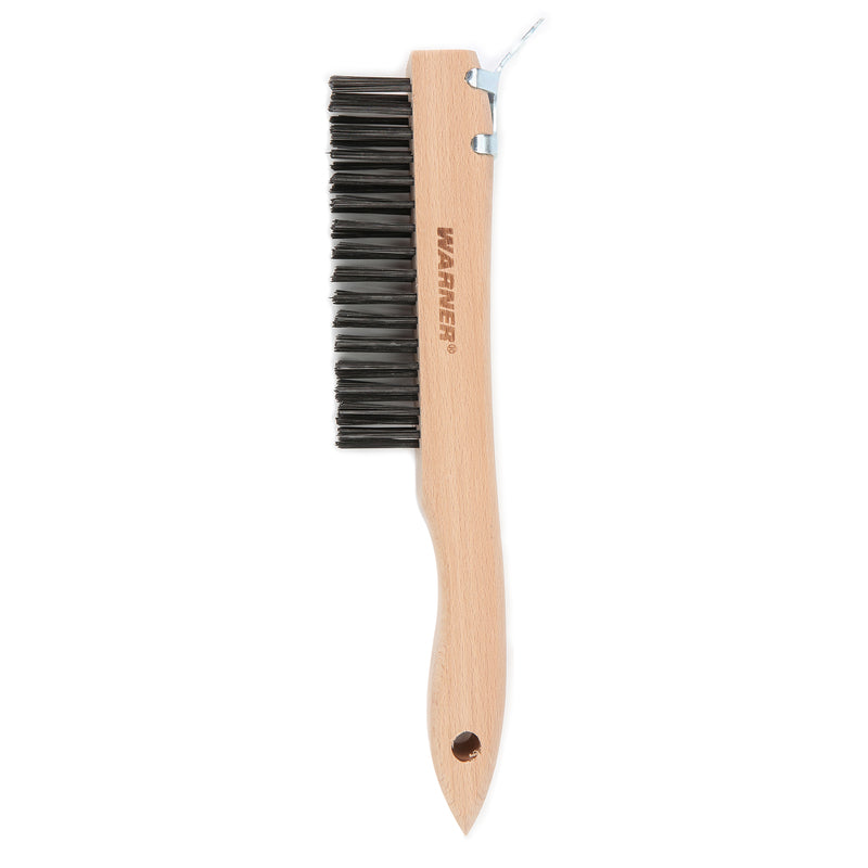 Warner 1 in. W X 9.5 in. L Carbon Steel Wire Brush, Pack of 6