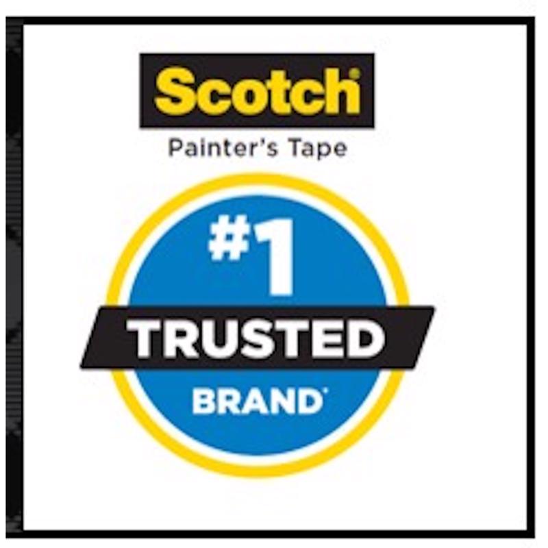 Scotch 0.94 in. W X 60.1 yd L Orange Strong Strength Masking Tape 9 pk