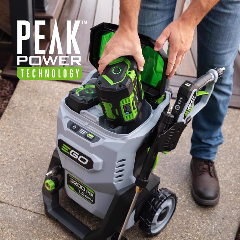 EGO Power+ HPW3200 3200 psi Battery 2 gpm Pressure Washer Tool Only