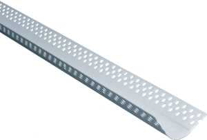 Grabber Construction AquaBead Series 313721 Corner Trim, 10 ft L, Co-Polymer, Pack of 50