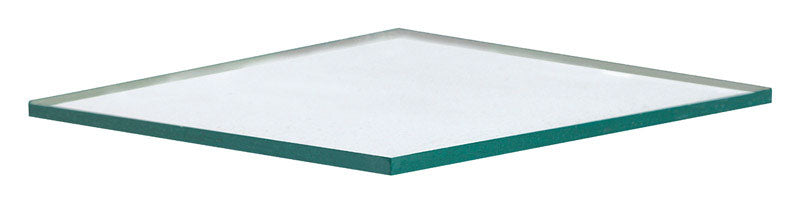PSI Clear Single Glass Float Sheet 20 in. W X 16 in. L X 2.5 mm, Pack of 23