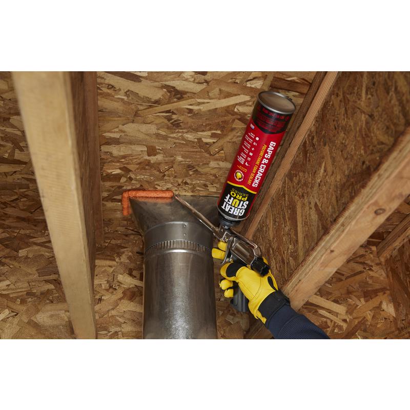 Great Stuff Gaps & Cracks Orange Polyurethane Insulating Foam Sealant 24 oz, Pack of 12