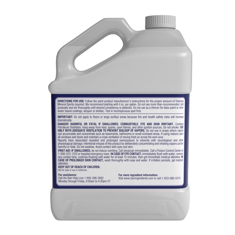Klean Strip Mineral Spirits 1 gal, Pack of 4