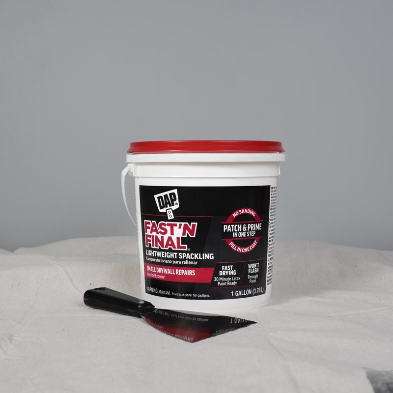 DAP Fast 'N Final Ready to Use White Lightweight Spackling Compound 1 gal
