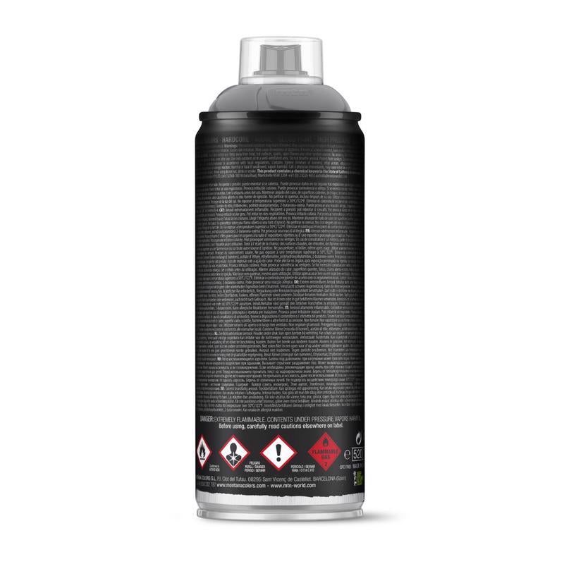 MTN Hardcore Gloss Pearl Grey Spray Paint 11 oz, Pack of 6