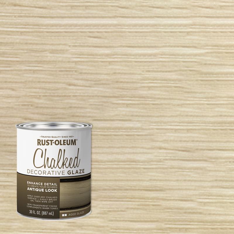 Rust-Oleum 315881 Chalk Spray Paint, Satin Chalky, Brown, 30 oz, Pack of 2