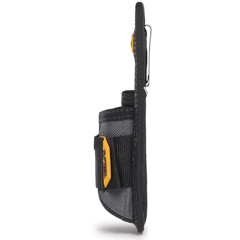 ToughBuilt 3.5 in. W X 9.25 in. H Polyester Utility Pouch 6 pocket Black 1 pc