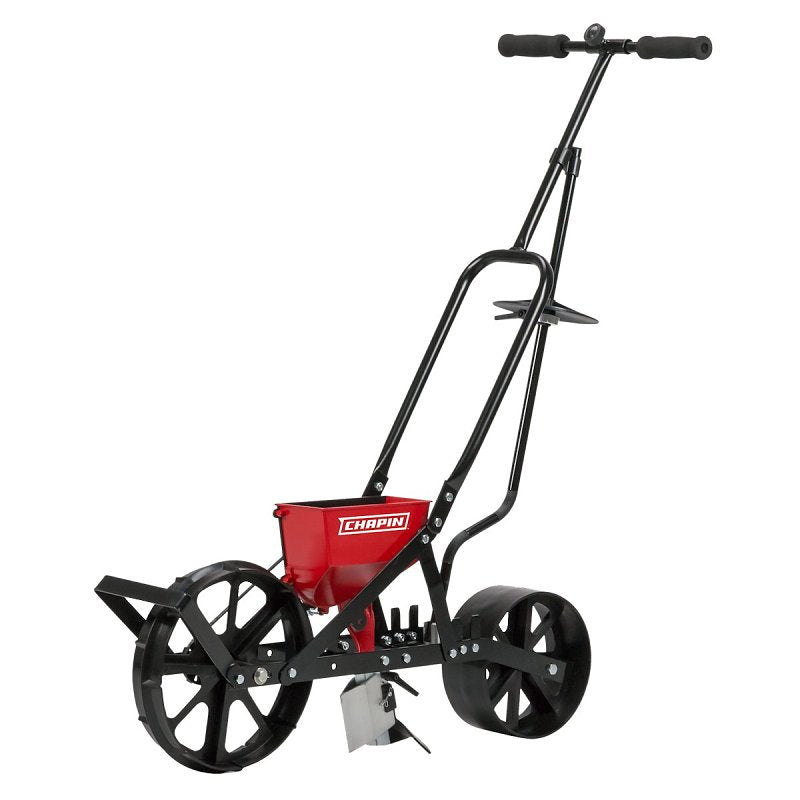 Chapin 8701B Garden Seeder, 3 lb Hopper, 1 ft W Spread, Steel