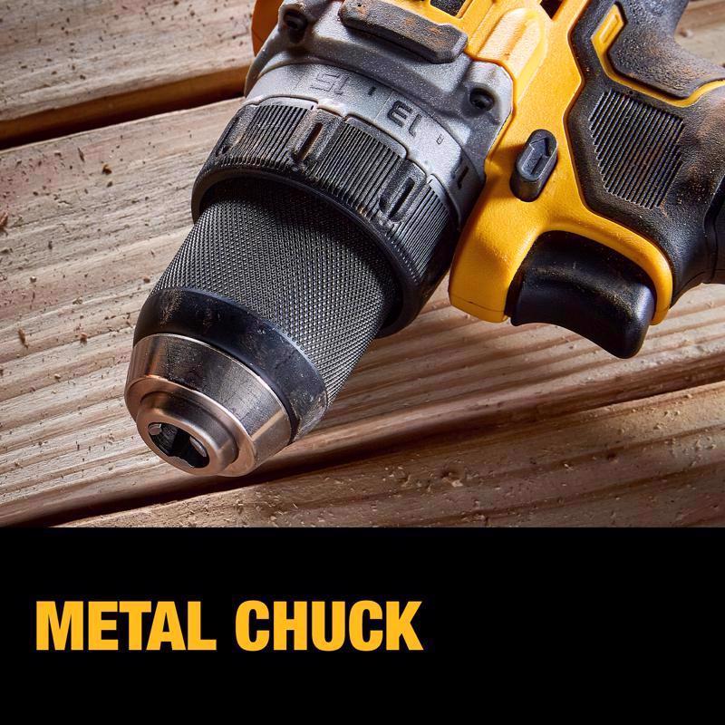 DeWalt 20V MAX XR POWERSTACK 1/2 in. Brushless Cordless Drill/Driver Kit (Battery & Charger)