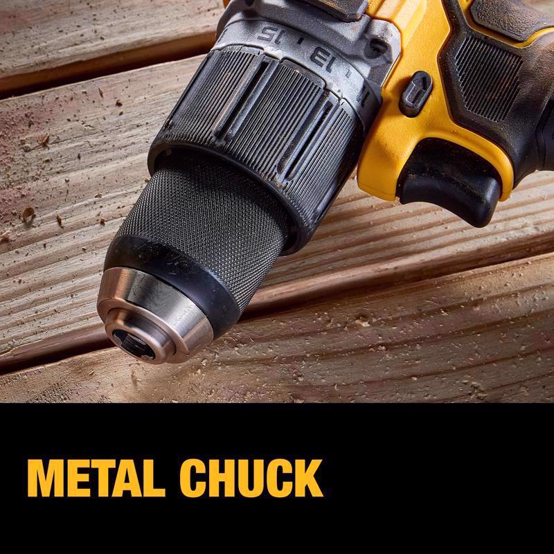 DeWalt 20V MAX Cordless Brushless 1 Tool Compact Hammer Drill and Impact Driver Kit