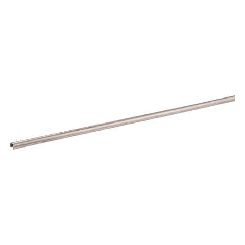 Barton Kramer Brushed Stainless Steel Patio Door Track Cover 1 pk