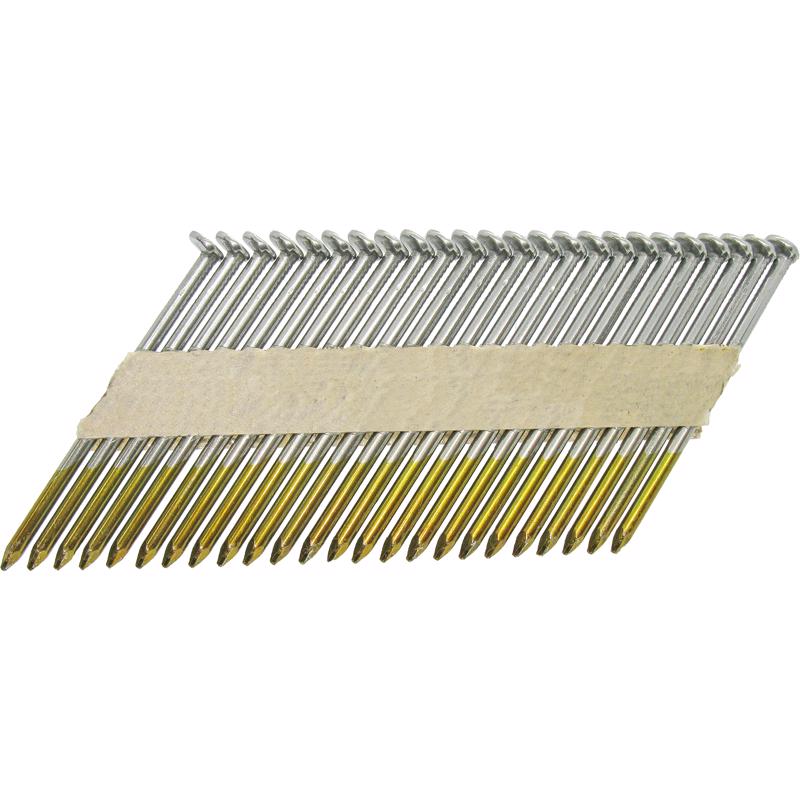 Grip-Rite 3 in. L X 11 Ga. Angled Strip Bright Framing Nails 30 deg 1000 pk