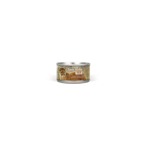 Taste of the Wild All Ages Trout & Salmon Chunks in Gravy Cat Food Grain Free 5.5 oz, Pack of 24