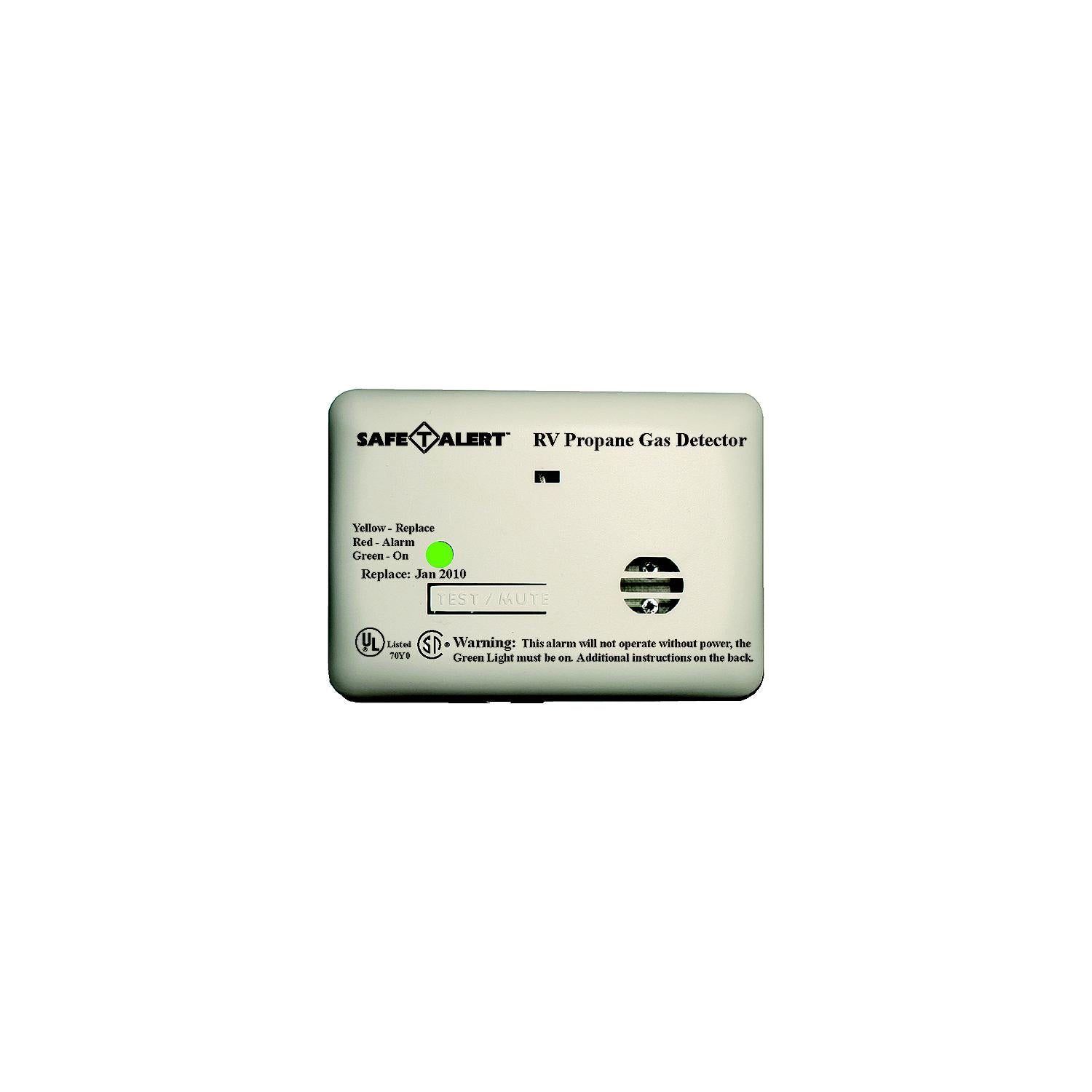 MTI Industries 12V 20 Series Safe-T-Alert Mini RV Propane/LP Gas Alarm
