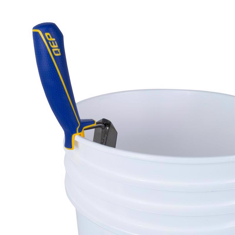 QEP 2 in. H X 2 in. W X 6 in. L Steel Margin Trowel 1 pk