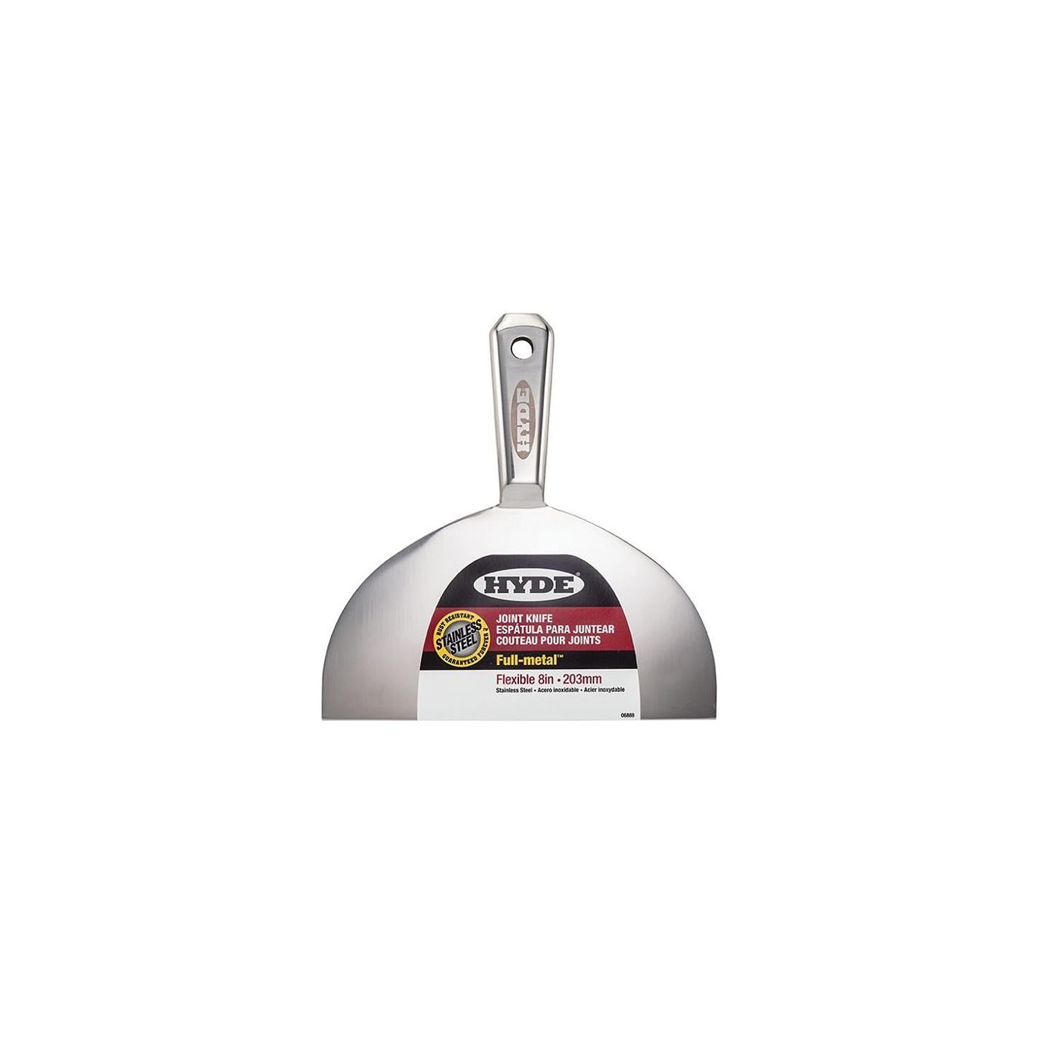 Hyde 06888 8" Flexible Full-Metal Stainless Steel Joint Knife