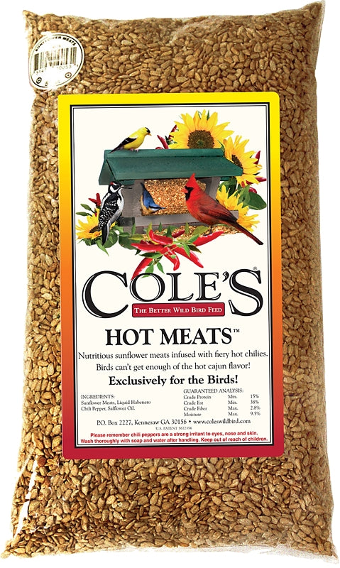 Cole's Hot Meats HM20 Blended Bird Seed, Cajun Flavor, 20 lb Bag, Pack of 2