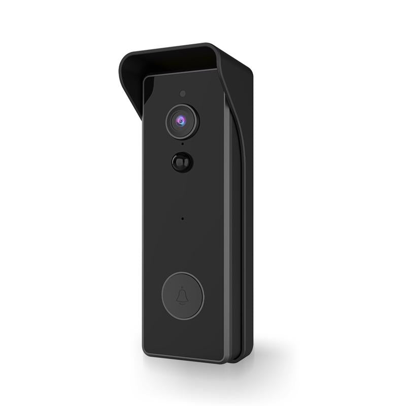 Feit Smart Home White Metal/Plastic Wireless Smart-Enabled Video Doorbell