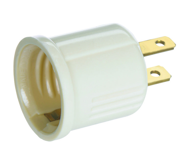 Ace Polarized 1 outlets Outlet To Keyless Socket 1 pk, Pack of 25