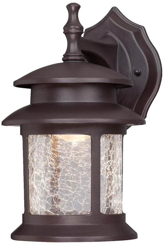 Westinghouse 6400300 Outdoor Wall Fixture, 6 in W x 7.88 in D x 9.75 in H Dimensions, Oil-Rubbed Bronze Fixture, 120 V