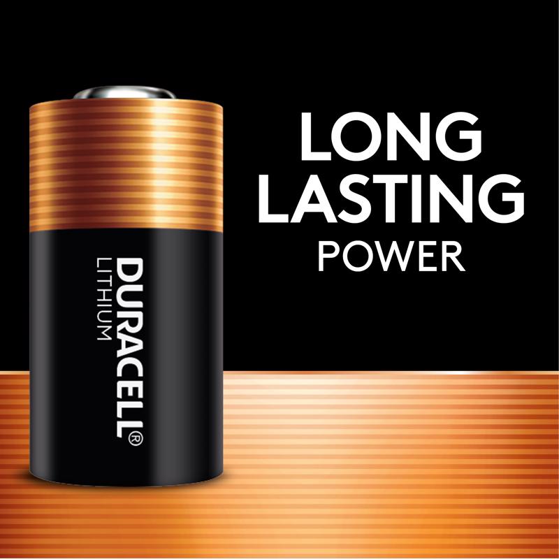 Duracell Lithium 123 3 V 1470 mAh Camera Battery DL123AB2PK 2 pk, Pack of 6