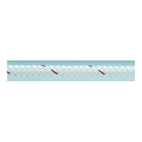 White Sta-Set Polyester Double Braid, 1/2″ x 600'