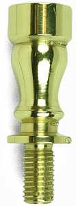 Jandorf 60118 Lamp Shade Riser, 1 in, Brass