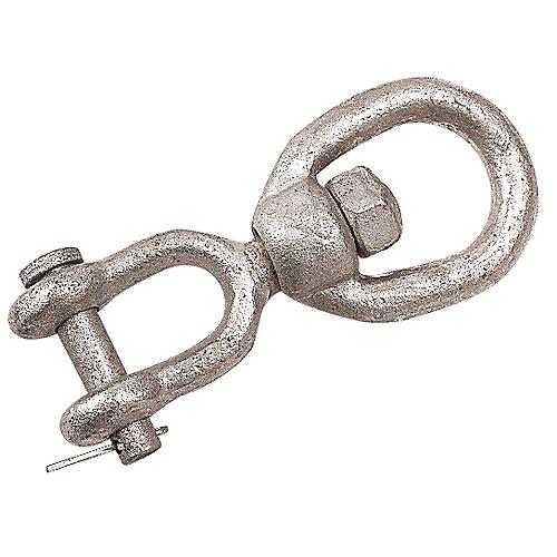 Sea-Dog 181216 Galvanized Jaw &amp; Eye Swivel, 5/8", Bulk