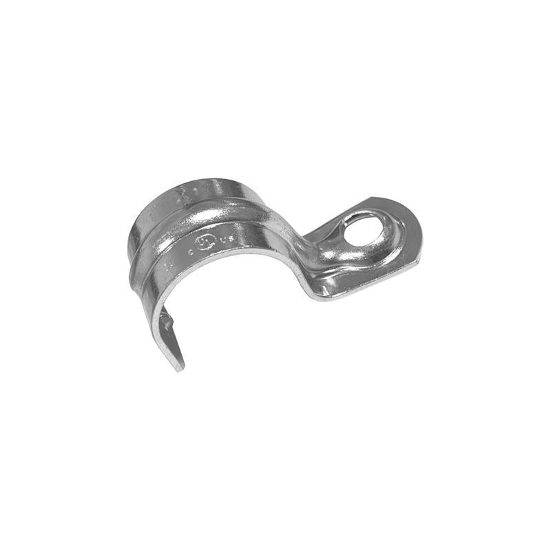 Sigma Engineered Solutions ProConnex 1/2 in. D Zinc-Plated Steel 1 Hole Strap 100 pk