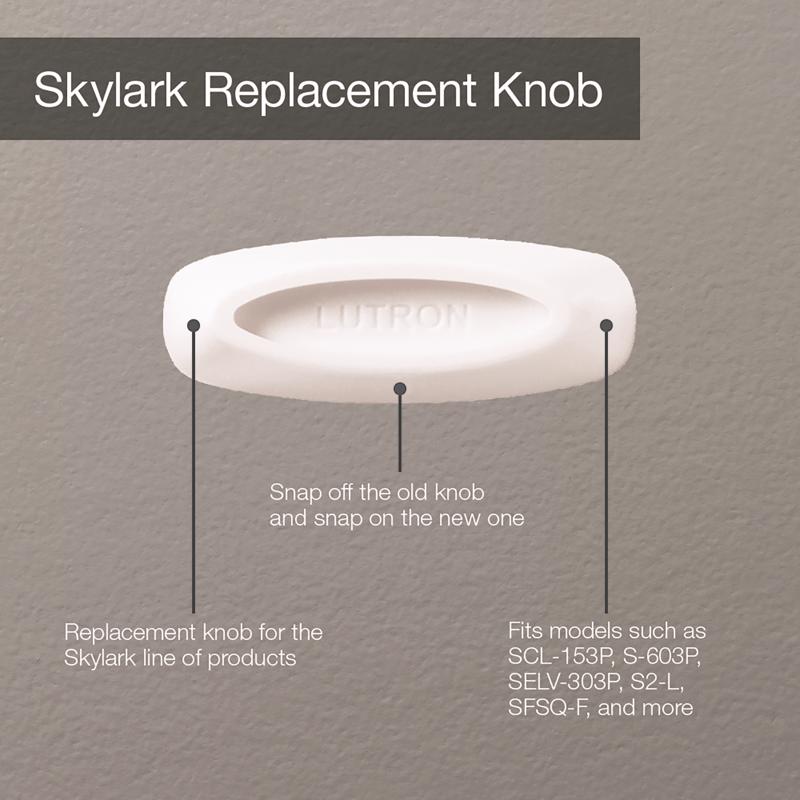 Lutron Skylark Slide Dimmer Slide Switch 2 pk