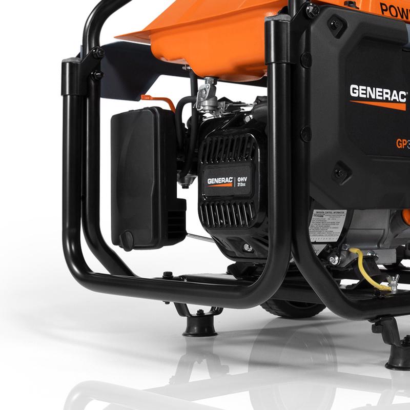 Generac GP Series 3600 W 120 V Gas Portable Portable Generator 3600 W