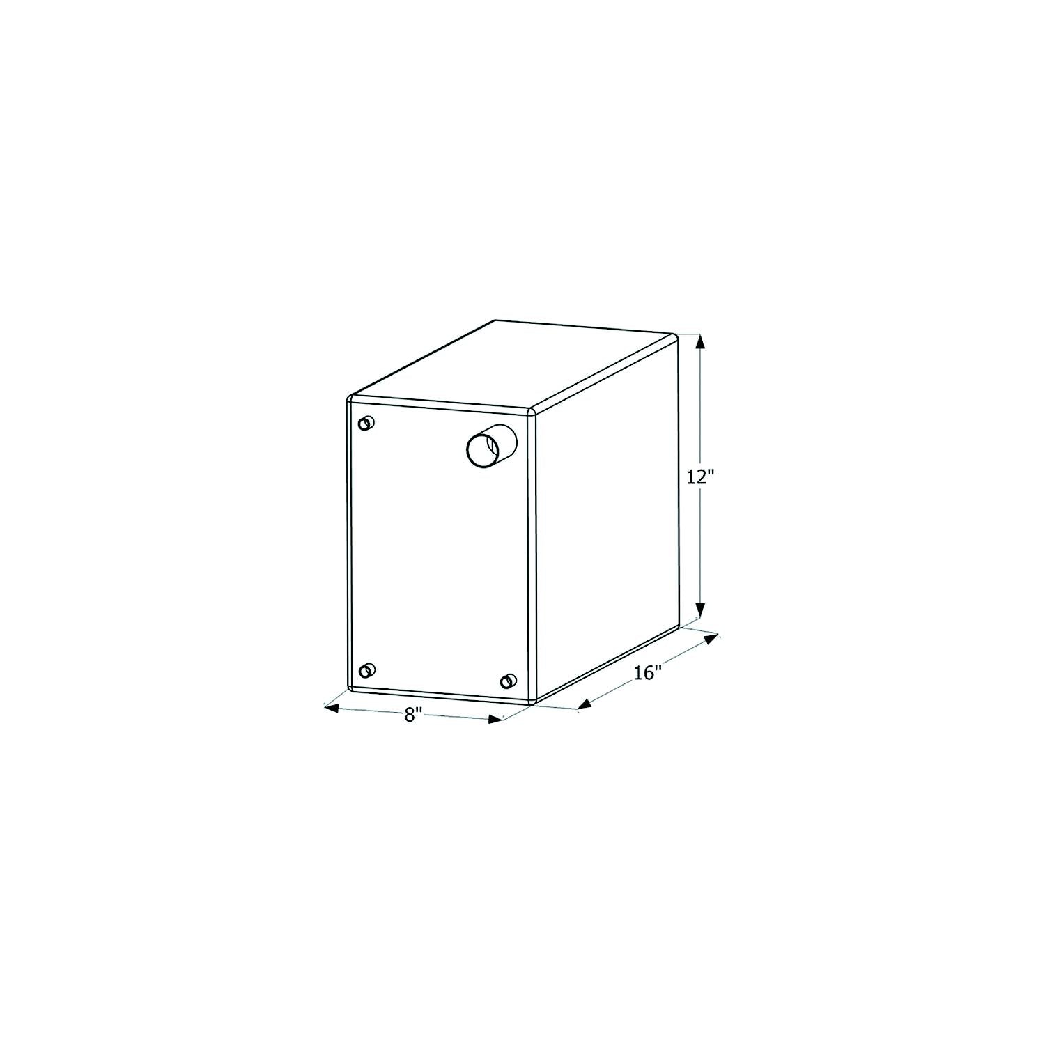 Icon Fresh Water Replacement Tank, 6 Gal.