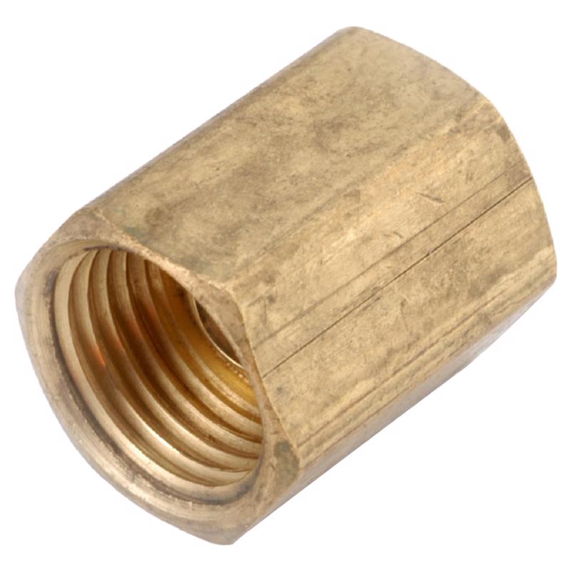 Anderson Metals 3/16 in. Inverted Flare in. Brass Inverted Union, Pack of 5