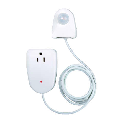 Amertac White Motion Activated Light Control 1 pk