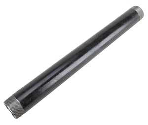 ProSource BN 2X24-S Pipe Nipple, 2 in, Male, Steel, SCH 40 Schedule, 24 in L