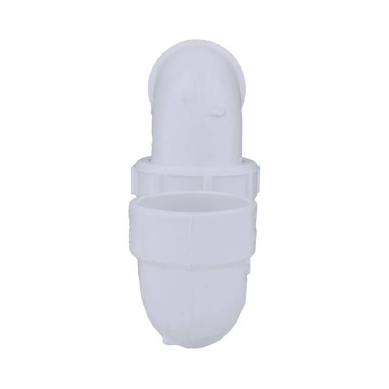Charlotte Pipe Schedule 40 1-1/2 in. Hub X 1-1/2 in. D Hub PVC P-Trap with Union 1 pk