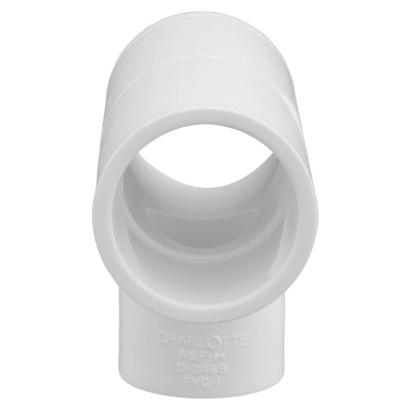Charlotte Pipe Schedule 40 3/4 in. Slip X 1/2 in. D FPT PVC Reducing Tee 1 pk, Pack of 25