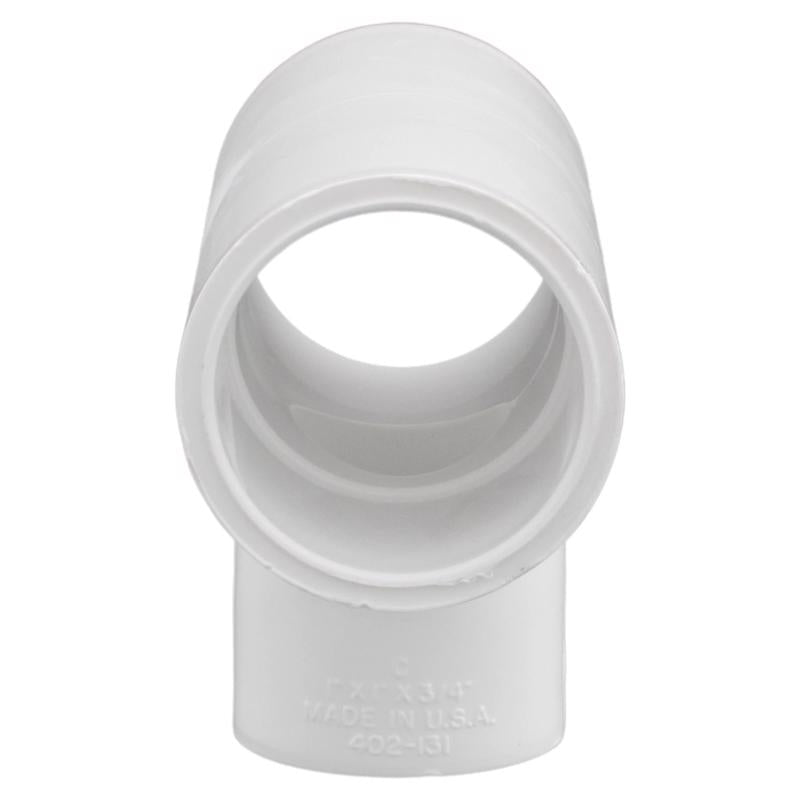 Charlotte Pipe Schedule 40 3/4 in. Slip X 1/2 in. D FPT PVC Reducing Tee 1 pk, Pack of 25